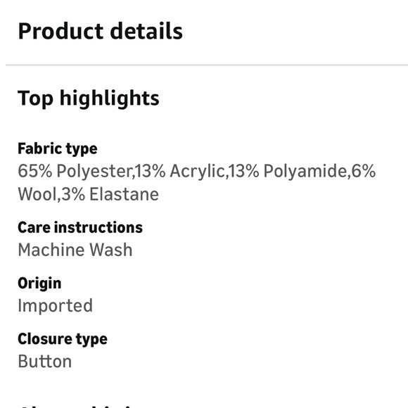 Cozy Striped Button-Up Sweater Cardigan in Pink & Red - Picture 7 of 7